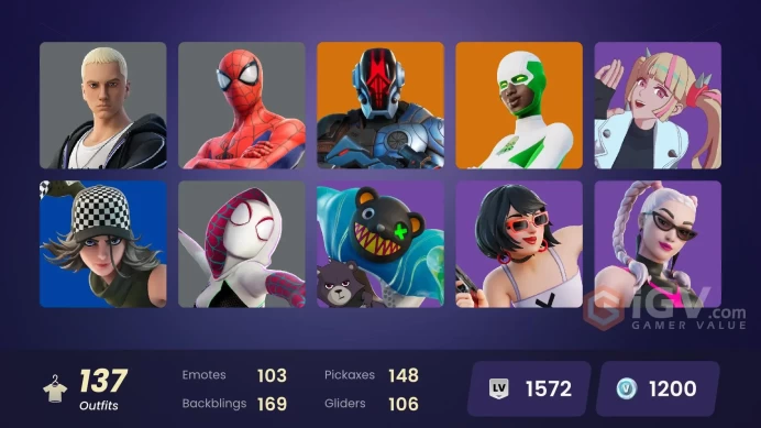 spent299$[/PC/PSN/XBOX/NINTENDO] [137 skins | Omegarok | Frostbite | Snap | Twyn | Spectra Knight | The Origin | The Imagined |  BB125