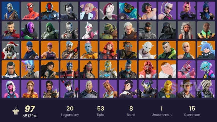FA - [PSN/PC] 97 skins | OG STW | Blue Squire | Royale Knight | Rust Bucket | Hydraulic Wrecker | Ol' Woody | Basic Basher | Tech Axe