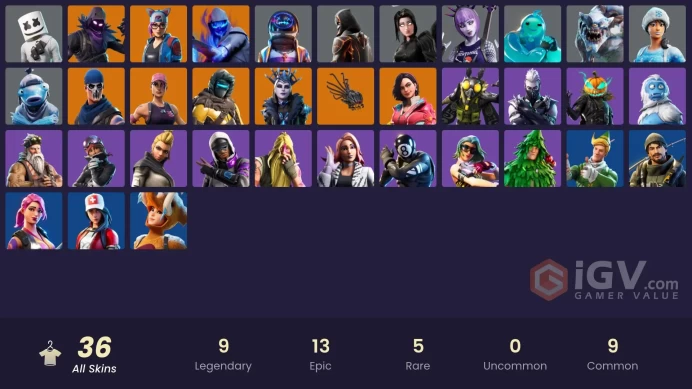 PC-PSN-XBOX 36 Skins | OG STW | Astro Jack | Astroworld | Diamond Jack | Reaper | Take The Elf | FULL ACCES