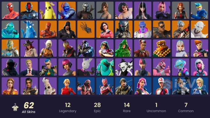  [PC/PSN/XBOX/NINTENDO]     62 skins | Rainbow Racer | Hybrid | Ronin | Snap | Fusion | Rox | Kymera | Sentinel | Predator |   zzk44