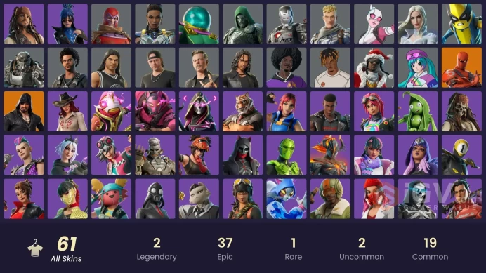 200$ Spent [PC/PSN/XBOX] 61 skins | Go Mufasa | Jabba Switchway | Get Griddy | Rust Bucket | Blackheart (Stage 8)mssh479