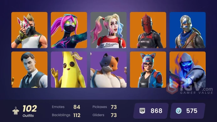 FA - [PSN/SWTICH/PC] 102 skins | OG STW | Blue Squire | Rogue Agent | Rust Bucket | Ol' Woody | Basic Basher | Take The Elf | Fresh