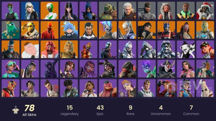 !! [PC/XBOX/PSN] 78 skins !! | Optimus Prime | Ice Breaker | Mizuki | Renzo the Destroyer | Peter Griffin | Raptor | Zeus | Nezumi | Kado Thorne