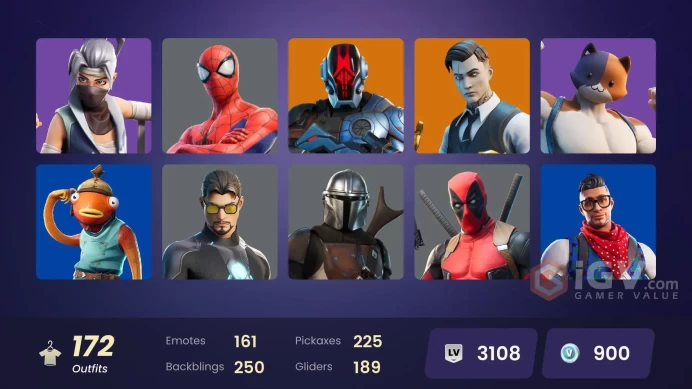 [PC/XBOX/PSN/SWITCH] 172 skins | Gold Midas | Prodigy | Cloud Striker | Carbon Commando | Point Patroller | Tabulator | Turbo Ball!