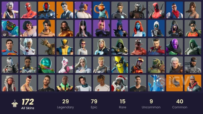 [PC/XBOX/PSN/SWITCH] 172 skins | Gold Midas | Prodigy | Cloud Striker | Carbon Commando | Point Patroller | Tabulator | Turbo Ball!