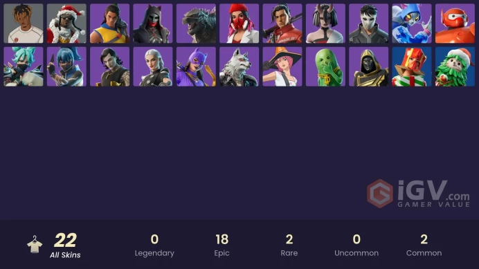 [PC/XBOX/PSN/SWITCH] 22 skins | Sir Beurre | Tekk Pack | Holo-Boot Pack | Slayer Juice WRLD | Santa Dogg | Samurai Baymax | Guardian Jade