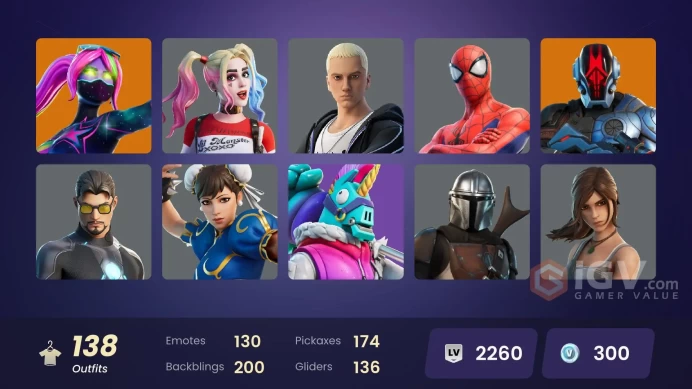 [/NINTENDO/PSN/PC]138 skins | Kata Captain | Tart Tycoon | Torin | Galaxy Scout | Valeria | Alli | Eternal Knight | Malik CC119