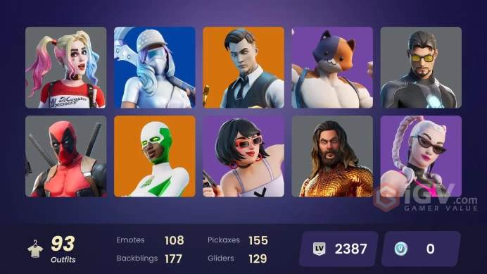 [Rent Cheap Accounts for 14 Days]C015|Gold Brutus|Gold Midas|Vivi Chroma|Subzero Cryptic|Sultura|Fixer|Lina Scorch|Cloud Striker|Peter Griffin|