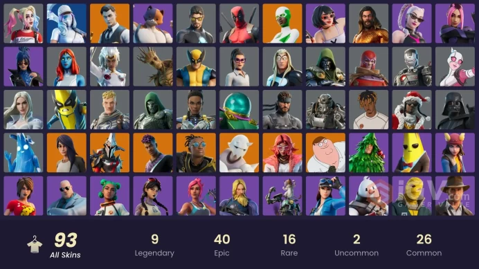 [Rent Cheap Accounts for 14 Days]C015|Gold Brutus|Gold Midas|Vivi Chroma|Subzero Cryptic|Sultura|Fixer|Lina Scorch|Cloud Striker|Peter Griffin|