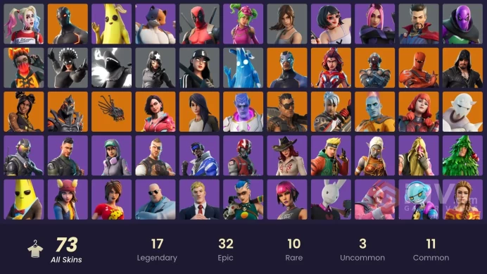 spent 93$ [PC/XBOX/NINTENDO] 73 skins | | Blue Team Leader | Blue Striker | Rogue Agent | Carbon Commando | Trilogy | Valor | Blackheart GG58