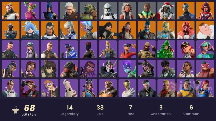 spent 86$ [PC/XBOX/NINTENDO] 68 skins | Blue Striker | Valor | Mizuki ...