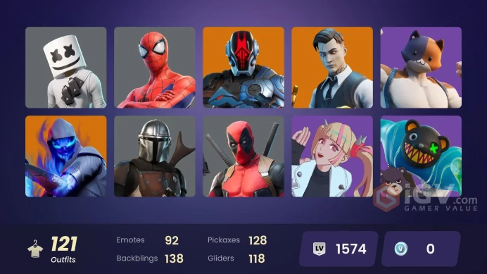 [NINTENDO/PSN/PC]121 skins | Mike Lowrey | Ronin | Twyn | Fade | Eternal Knight | Joey | Fusion | Blackheart | The Origin CC138