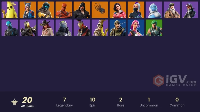 [PC/XBOX/PSN/SWITCH] 20 skins 1000 VB | Clawz Retro | Wasteland Stoneshell | Take The Elf | Neon Man O' War | Zenith (Stage 4) 