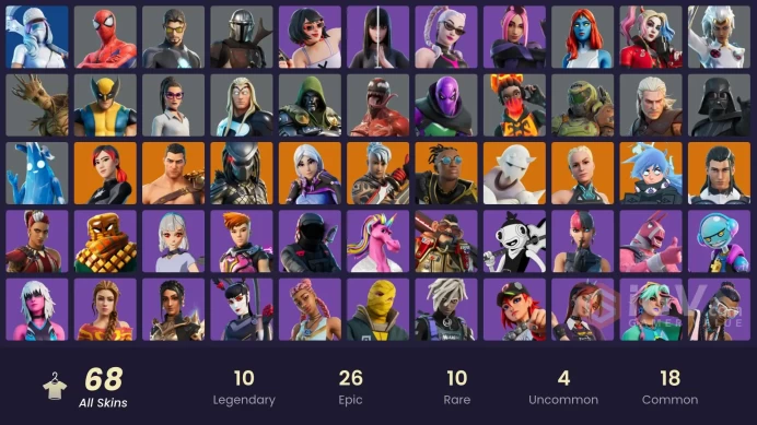 [PC/XBOX/PSN/SWITCH] 68 skins | Clawz Retro | Wasteland Stoneshell | Ol' Spiky | Shooting Starstaff | Rage | Laugh It Up | Boogie Down