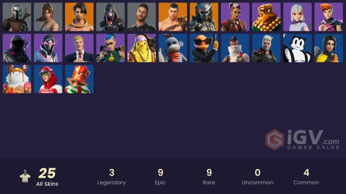 [PC/XBOX/PSN/SWITCH] 25 skins | Xander | Oasis Wind | Clawz Retro | Sir Beurre | Drive Shaft | Oasis Wind | Boogie Down | Toasty Roast 