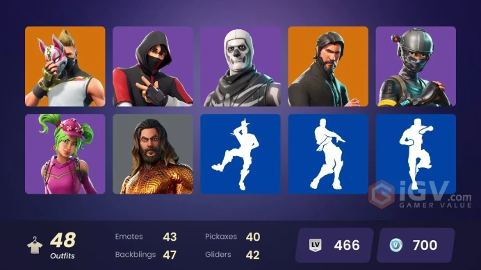FA - [PSN/SWITCH/PC] 48 skins | IKONIK | The Reaper | Elite Agent | Rogue Agent | Enforcer | Drift | Valor | Rex | Calamity | Carbide | Ragnarok