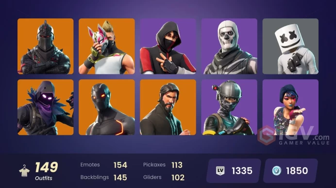 [PC/XBOX] 149 skins | IKONIK | Black Knight | Sparkle Specialist | Leviathan axe| unchined .Zka690
