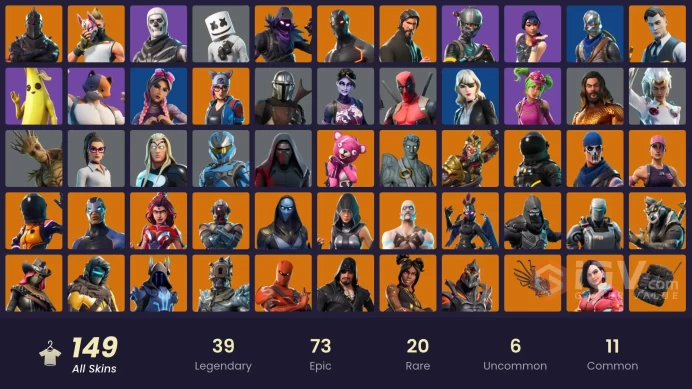 [PC/XBOX] 149 skins | IKONIK | Black Knight | Sparkle Specialist | Leviathan axe| unchined .Zka690