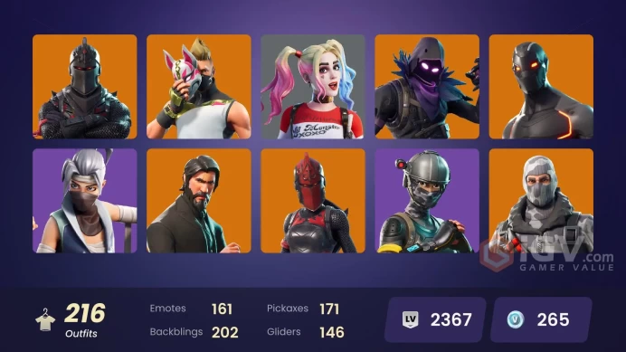 [PC/XBOX] 216 skins | OG STW | Black Knight | Sparkle Specialist | The Reaper | Blue Squire | Leviathan AxeZka898