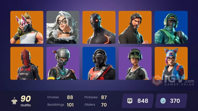 [PC/PSN/XBOX] 90 skins | OG STW | The Reaper | Take The L | Elite Agent | Candy Axe | Omega | Dynamo | Star WandZka915