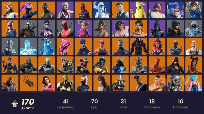 [PC/XBOX] 169 skins | OG STW | Chun-Li | Aura | Lara Croft | Candy Axe | Peely | Galaxia | Star Wand | MandalorianZka796