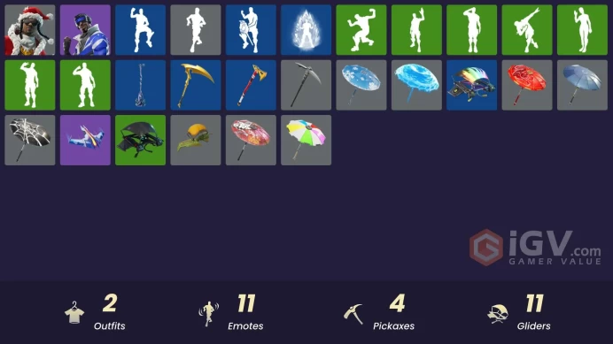 [PC] 2 skins | Blue Striker | Blue Shift | Rust Bucket | Santa Dogg | Gwenpool's Katanas | Uplink | Precision | Mercurial | Tri-Ooze Tank