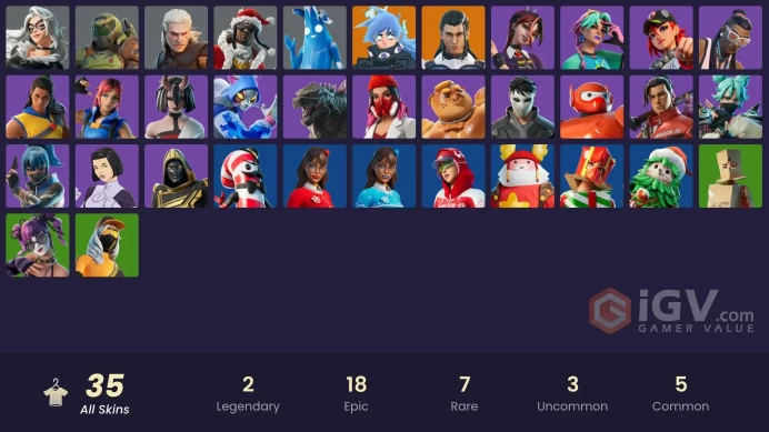 PC-PSN-XBOX-35 SKIN-DoughbermaN-DaigO-Dupli-Kate-Santa Dogg-FULL ACCESS-