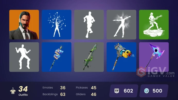 35 SKIN-John Wick-Zeus-Hades-Rust-John Cena-FULL ACCESS-
