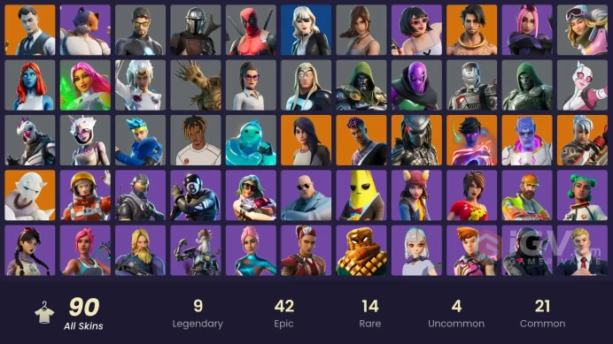 [PC-PSN-XBOX] -RUE OG-90 SKIN-GOLD MIDAS  Rogue Agent | Rue | Snap | Predator | Fade | Raz | Kymera | Galaxy Grappler 