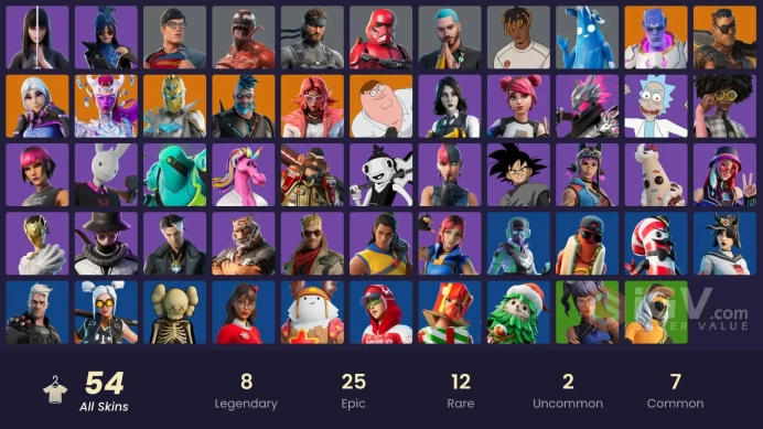 [PC-PSN-XBOX] 54 skins | Joey | Torin | Peter Griffin | Kymera | Valeria | Spectra Knight | The Cube Queen | Omegarok | FULL ACCESS