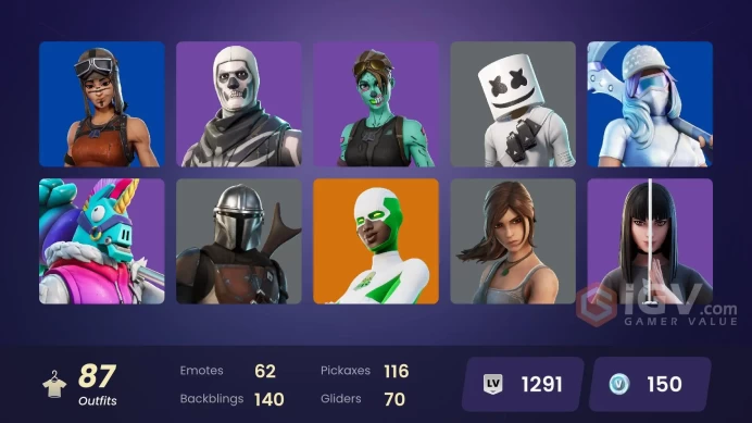 [PC/PSN/XBOX/NINTENDO]87 skins | Renegade Raider | Vi | Spectra Knight | Midas Rex | Era | Predator | Kymera | Optimus Prime MM 65