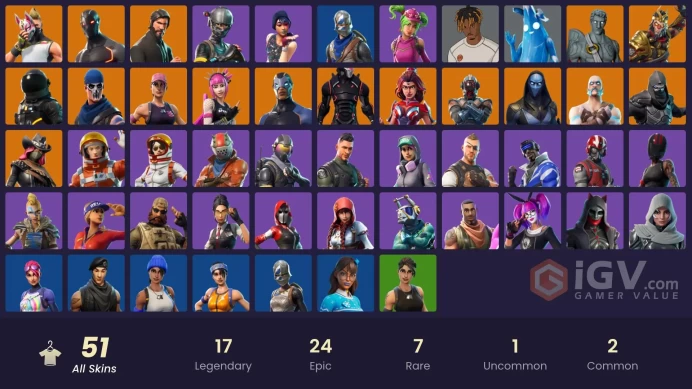 [PC-PSN-XBOX]- 50 SKIN-Sparkle Specialist-Elite Agent-Blue Squire-Royale Knight-The Reaper-OG STW-Omega-Wukong-Floss-FULL ACCESS-