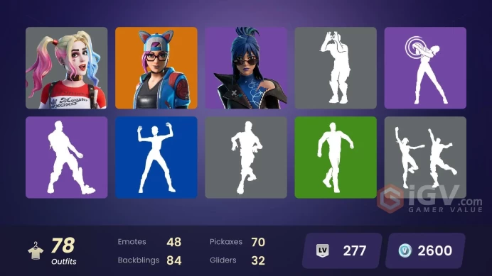 [ALL PLATFORMS] -78 SKIN-100K VB SPEND-Wild Card-All Might-Launch Day Lewis HamiltoN-Armored Batman Zero-Harley Quinn-Lewis Hamilton-FULL ACCESS