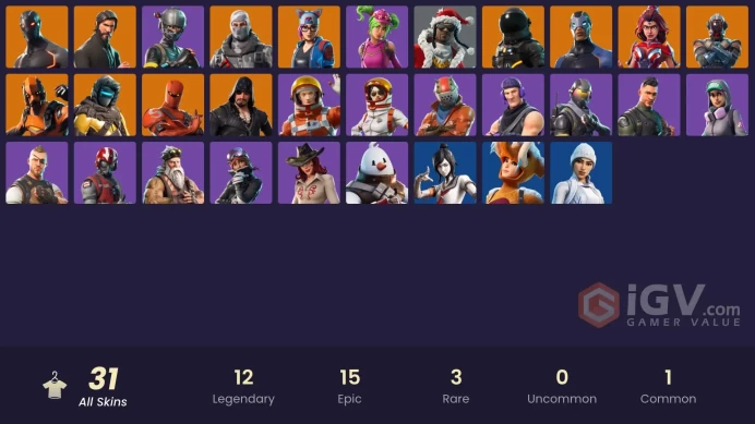 [PC/XBOX] 31 skins | | The Reaper | Elite Agent | Rogue Agent | Havoc | Sub Commander | Valor | Carbide | Zenith GG77