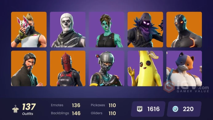 [ALL PLATFORMS] 136 skins | OG STW The Reaper|Merry Mint Axe | Neo Versa | Elite Agent| Omega (stage 5) | Point Patroller | FULL ACCESS
