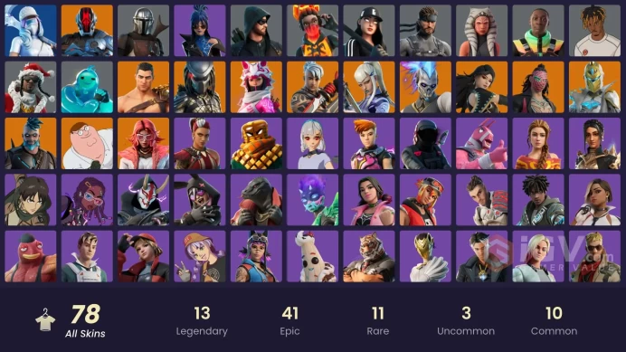 [PC/XBOX/NINTENDO] 78 skins | Nanner Ringer | Mandalorian | Eren Jaeger | Harbinger Armor Omegarokmsh1280