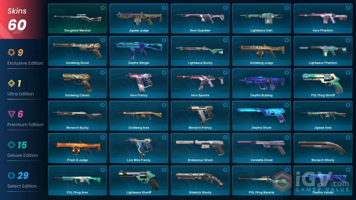 [LATAM] 60 Skins | 5 Knife | Full Acces | Champions 2021 Karambit + VCT LOCK//IN Misericórdia + Onimaru Kunitsuna + Elderflame Vandal|