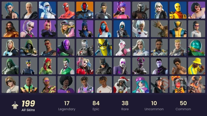 [ALL PLATFORMS]-200 SKIN-Leviathan Axe-Arcane Jinx OG-Fashion Banshee OG-Catwoman Comic Book Outfit-Juice WRLD-Lewis Hamilton-FULL ACCESS-