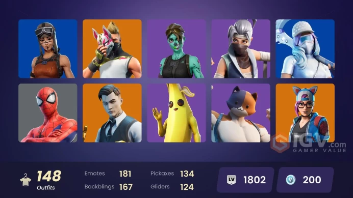 [PC/PSN/XBOX] 148 skins | OG STW | Merry Mint Axe | Jules | Go Mufasa | Ghoul Trooper | Candy Axe | Peely | Deadpool lai097