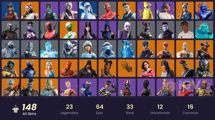 [PC/PSN/XBOX] 148 skins | OG STW | Merry Mint Axe | Jules | Go Mufasa | Ghoul Trooper | Candy Axe | Peely | Deadpool lai097