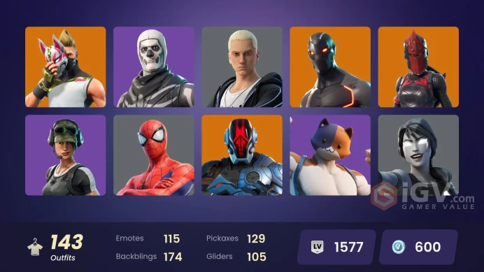 [ALL PLATFORMS]-143 SKIN-OG STW-Raptor-Red Knight-Omega-Ice SpicE-Assault TroopeR-Freestylin'-FULL ACCESS-