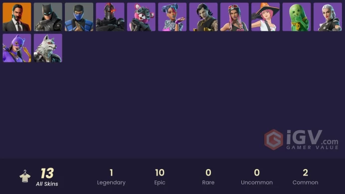 [PC/PSN] 13 skins | John Wick | Sub-Zero (MK3) | Armored Batman Zero | Joss | Fletcher Kane | Big Dill | Knight Conqueror | Sparkle Diva