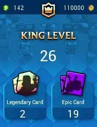 R100【KT 10_LVL 26】71/121 CARD FOUND▰ROYALE GHOST BOO EMOTE▰6 EVO SHARD▰3.5K TROPHY▰NC FREE