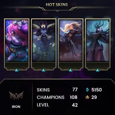 EUNE Email changeable 108 champions 77 skins  UFO Corki Judgment Kayle Riot Kayle Urf the Manatee 