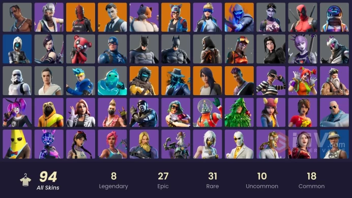 FA - [PSN/XBOX/SWITCH/PC] 95 skins | Neo Versa | Travis Scott | Astro Jack | Gold Midas | Gold Brutus | Carbon Commando | Trilogy