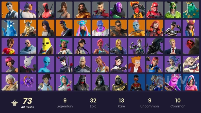 [ALL PLATFORMS]-73 SKIN-30K V-BUCKS SPEND-Magnus-Midas-XenomorpH-FULL ACCESS-LIFE TIME WARRANTY