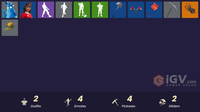 [PC/PSN/XBOX] 2 skins | Polar Peely | Krisabelle | Fishstick Janky | No Ghost | Holly Hatchets | Snowplower | Crescent Shroom | 200 VB
