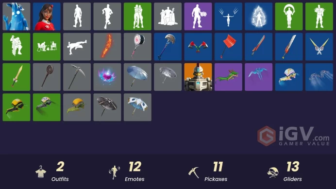 [PC/PSN/XBOX] 2 skins | Polar Peely | Krisabelle | Lectro Guard Pack | Kata-Pack | Ancestral Bloom | Love Lock | 350 VB