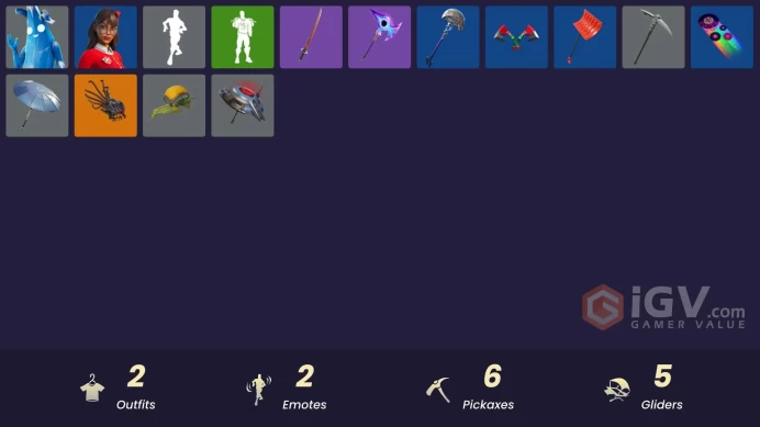 [PC/PSN/XBOX] 2 skins | Polar Peely | Krisabelle | Nemesis Box | Ancestral Bloom | Lil' Black Heart | Yoki Tote | Clawz Retro | 200 VB
