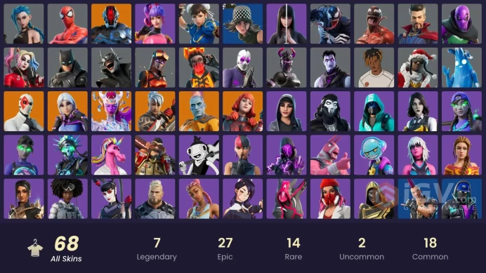 [ALL PLATFORMS]-68 SKIN-Arcane Jinx-Chun-Li-Venom-Riot-The Batman Who Laughs-Armored Batman Zero-Surf Strider-FULL ACCESS/LIFE TIME WARRANTY